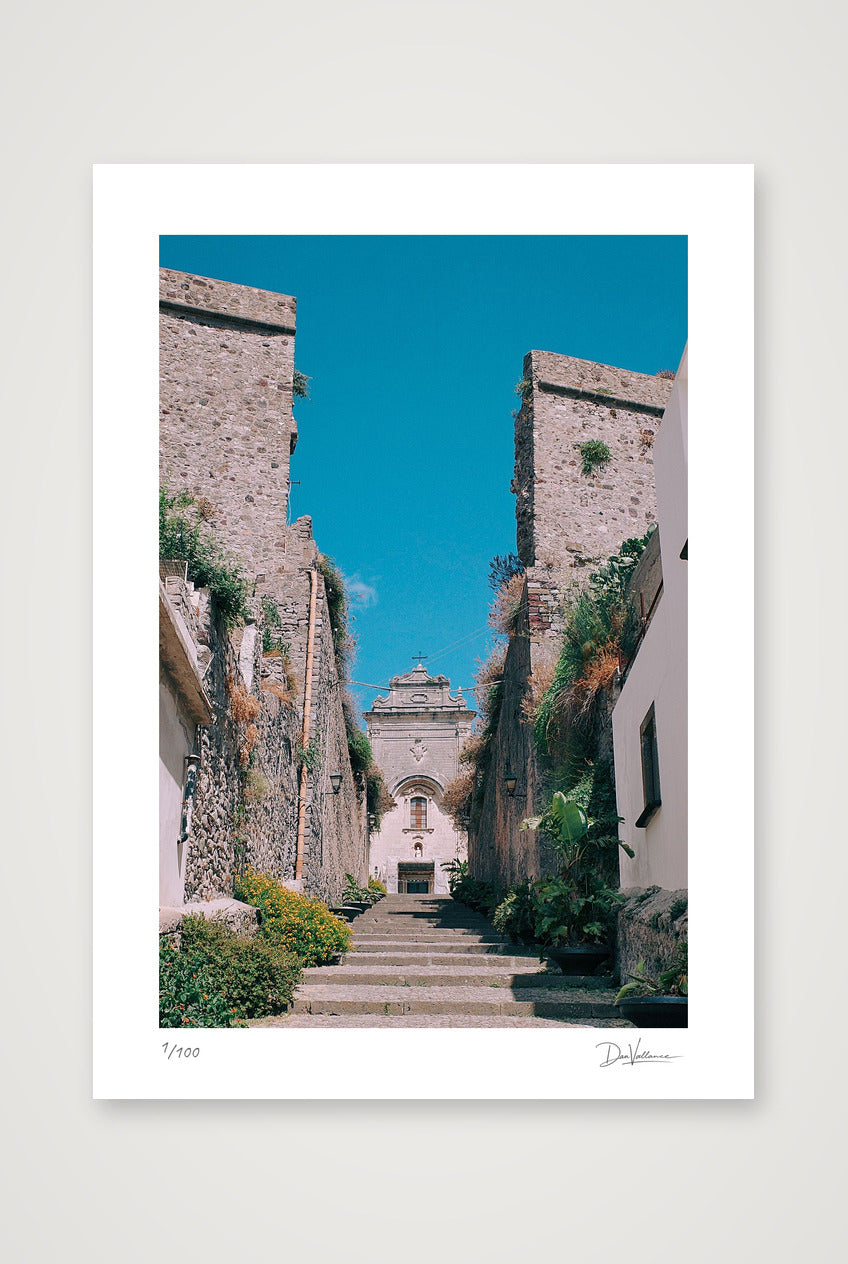 Steps To Church — A4 (21×30cm, 8×12") Print only